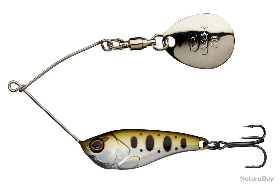 Spinnerbait Illex Stream Roller 4g HL GOLD TROUT 9 Spinnerbait Illex Stream Roller 4g HL GOLD TROUT – Image 7