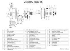 Zebra Toc 65 Moulinet Truite Au Toc Garbolino -Pêche Soldes Magasin 00009 Zebra Toc 65 Moulinet Truite Au Toc Garbolino