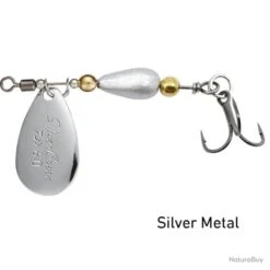 Cuillère Tournante Daiwa Silvercreek Spinner - Par 20 - Silver Green / 3 G -Pêche Soldes Magasin 00031 Cuillere Tournante Daiwa Silvercreek Spinner Par 20 Silver Green 3 g